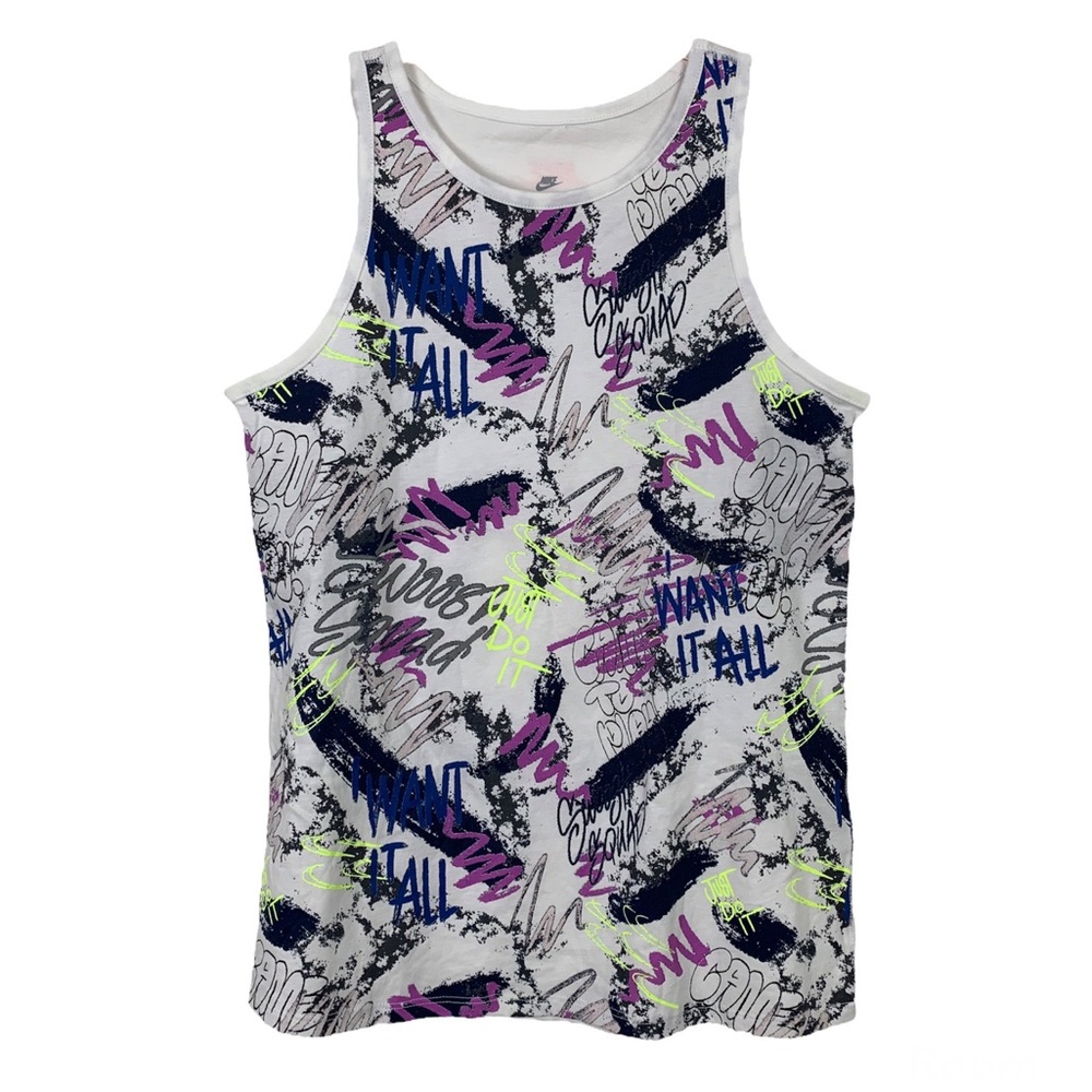 NWT Nike Glow in the Dark Athletic Cut Tank Top